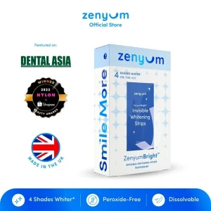 Zenyum Bright Invisible Whitening Strips - 14 Strips (Dental Care Teeth Treatment)